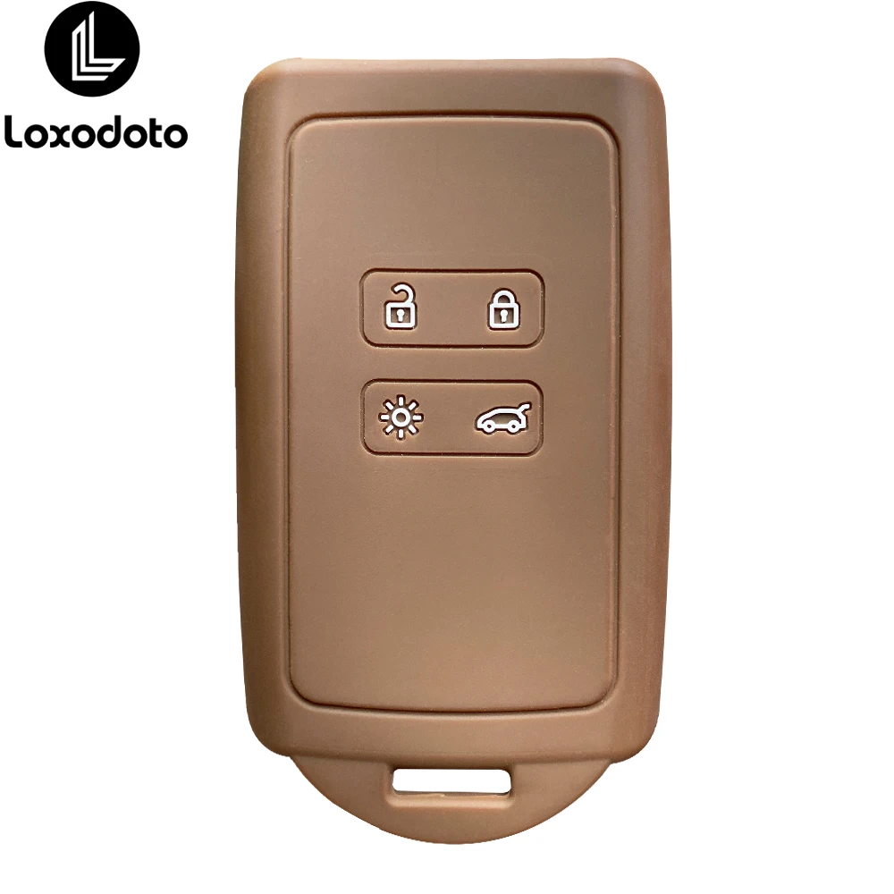 حافظة مفاتيح مصنوعة من السيليكون لرينو أركانا كوليوس كادجار ميجان 4 كليو ذات المناظر الطبيعية الخلابة تاليسمان كابتور إسبيس زوي داسيا سانديرو