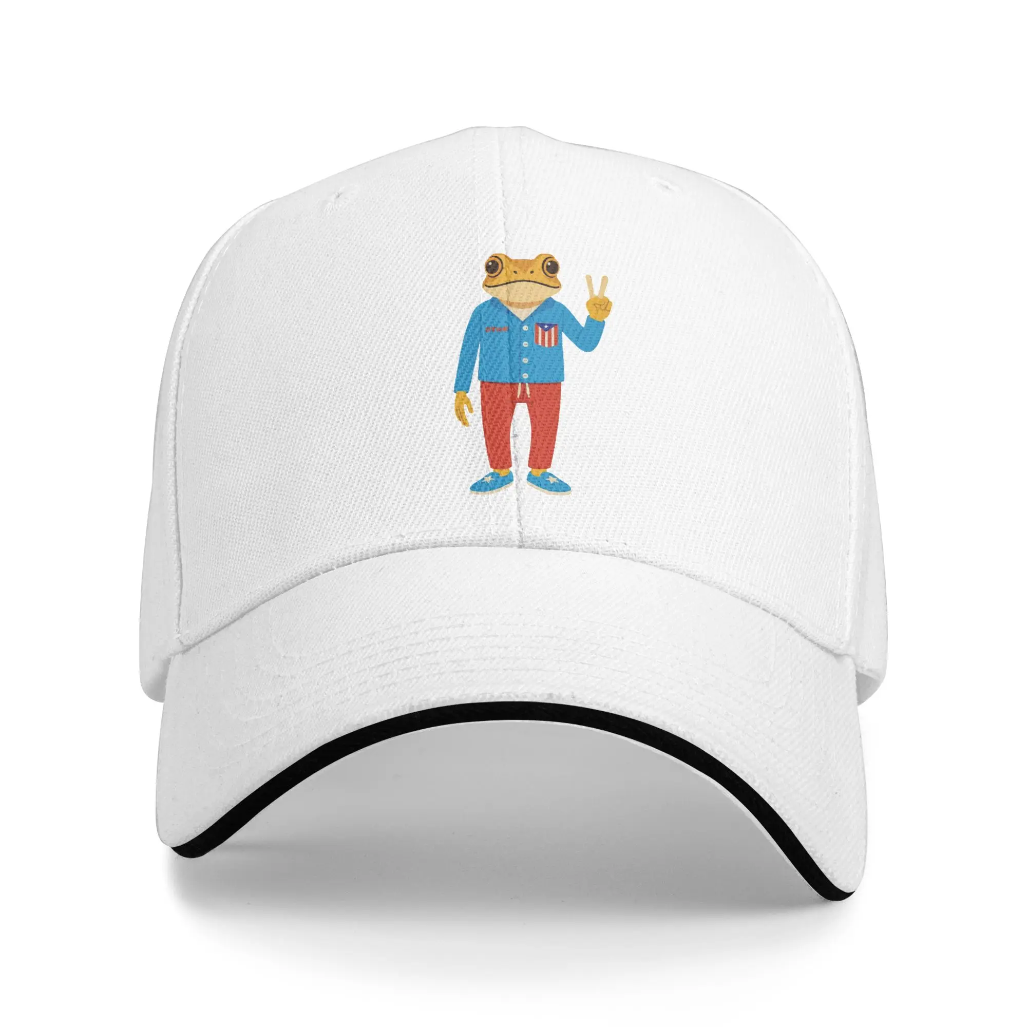 Adult DtMF Puerto Rico Bads Bunnys Hat Sport Baseball Caps Snapback Caps  Dad Hat Sun Caps Breathable Golf Hats Wholesale New