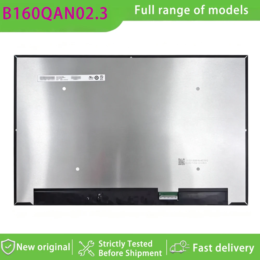 B160QAN02.3 16.0 Inch Wqxga 10 Aspect Ratio Ips Grade Lcd Display Panel Matte Non-touch  240hz Refresh Rate for Laptop
