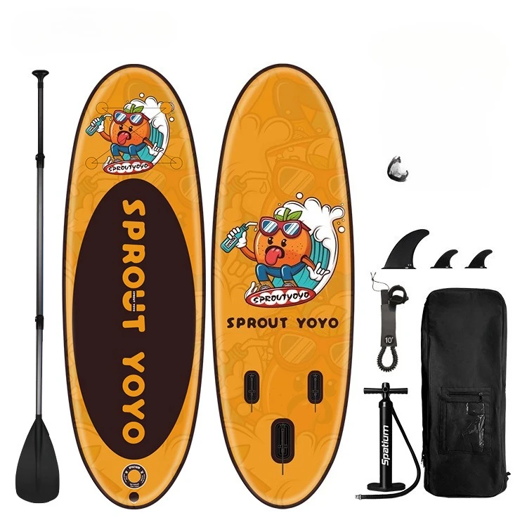 Kids SUP Inflatable Paddle Board Stand Up Paddle Surfboard Water Ski Board Water Surfboard Paddleboard 240*76*10cm