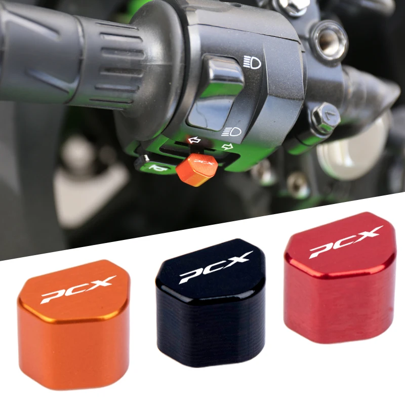 For Honda PCX160 PCX150 PCX125 PCX 125 150 160 2022 2023 2024 2025 Mototcycle Switch Button Turn Signal Switch Key Cap