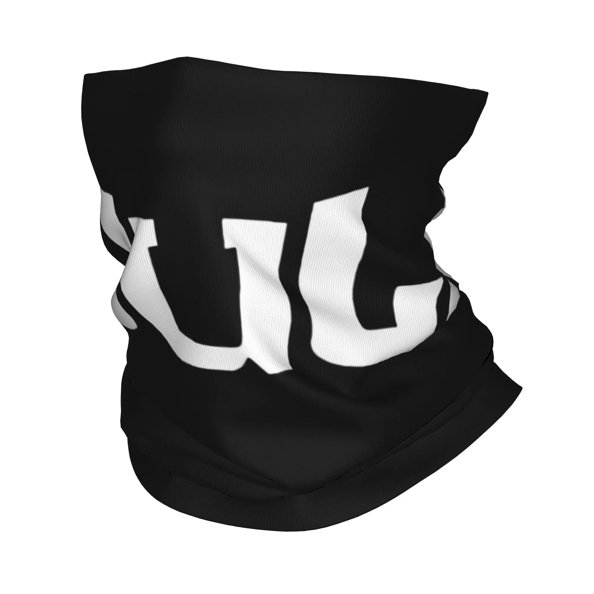 

Custom Jul Bandana Neck Gaiter for Hiking Camping Men Women Wrap Scarf French Rapper Music Balaclava Warmer