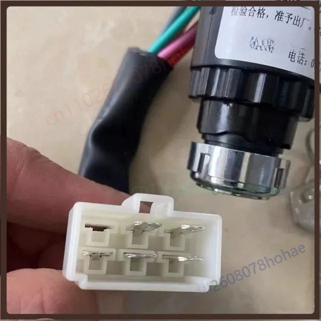 For Sensen Model 4003 5 Wire 5 Pin Ignition Start Lock Switch For Wuzheng 3 Wheel  4 Wheel Farm Tractor Vehicle Electrical Parts