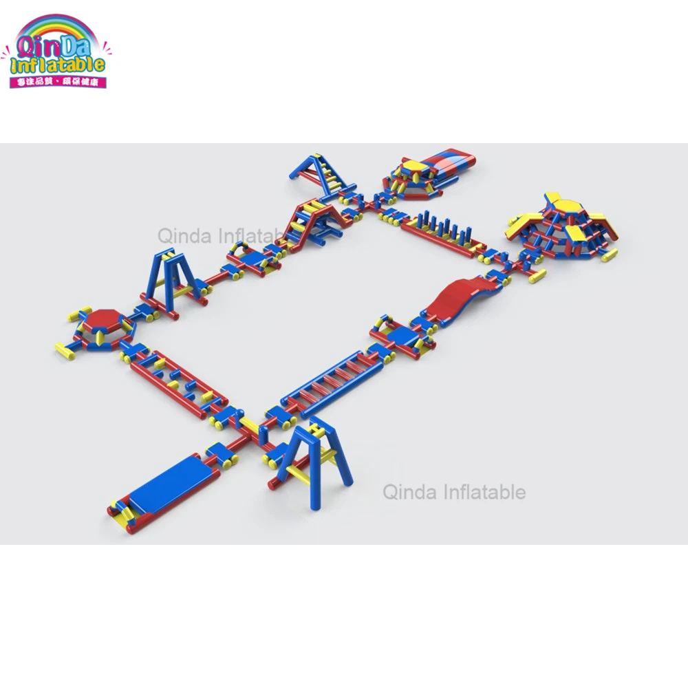 Play Water Equipment Inflatable Aqua Park Commercial Giant Floating Inflatable Water Park