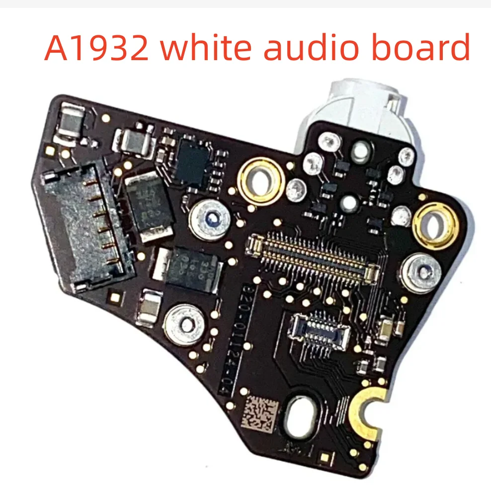 Laptop A1932 Headphone Audio Jack Board with Flex Cable 820-01124-A 821-01528-A for MacBook Air Retina 13\