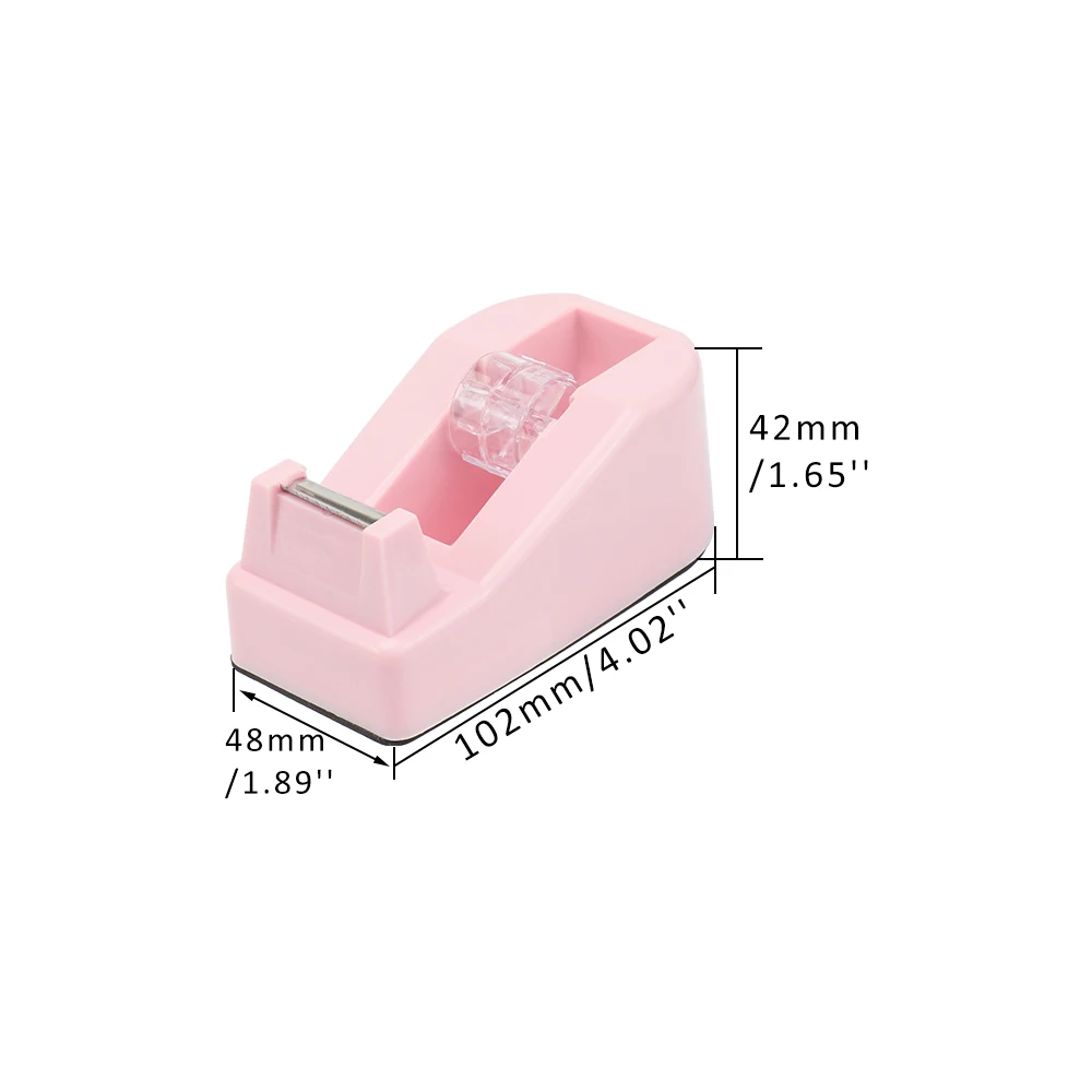 Uroczy dozownik taśmy biurkowy uchwyt na taśmę biurową ręczny samoprzylepny fotel z taśmą Washi do biura w szkole domowej artykuły biurowe nowy