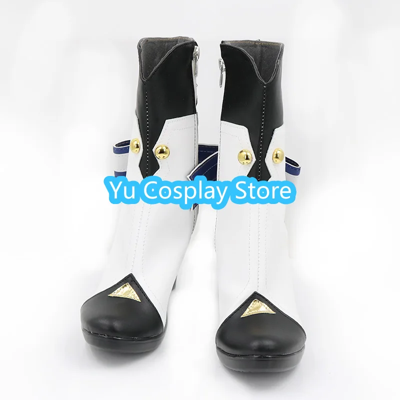 Pelageya Sergeyevna Cosplay Shoes Game Honkai Star Rail Pela Cosplay Prop PU Leather Shoes Halloween Carnival Boots Custom Made