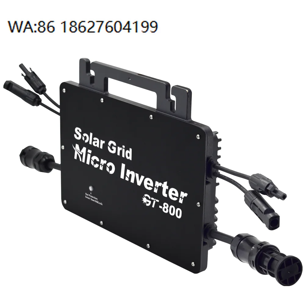 WiFi Smart Solar Micro Inverter 800W On Grid IP67 Waterproof 110V/220V Home Solar Energy System