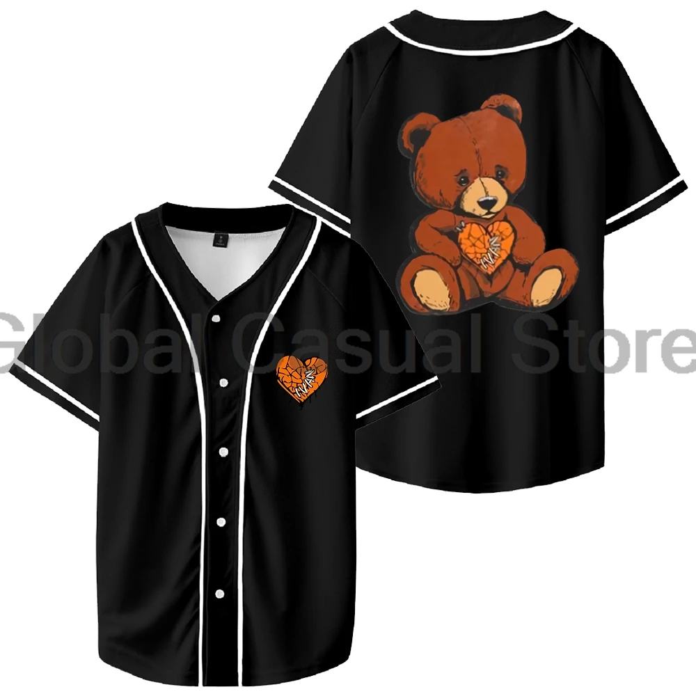 Ivan Cornejo Bear Jersey Terapia Tour 2024 Baseball Jacket Shirt Short Sleeve Tee Women Men Streetwear Fashion Clothes