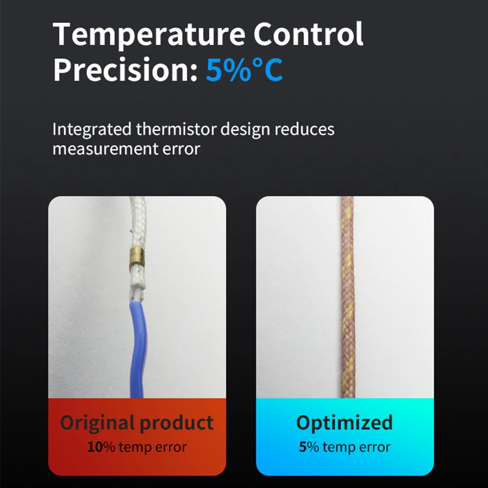 Phaetus Conch Hotend لطابعة QIDI Plus 4 ثلاثية الأبعاد محارة Hotend فوهة قابلة للفصل متعددة الحجم للطابعة QIDI ثلاثية الأبعاد #6