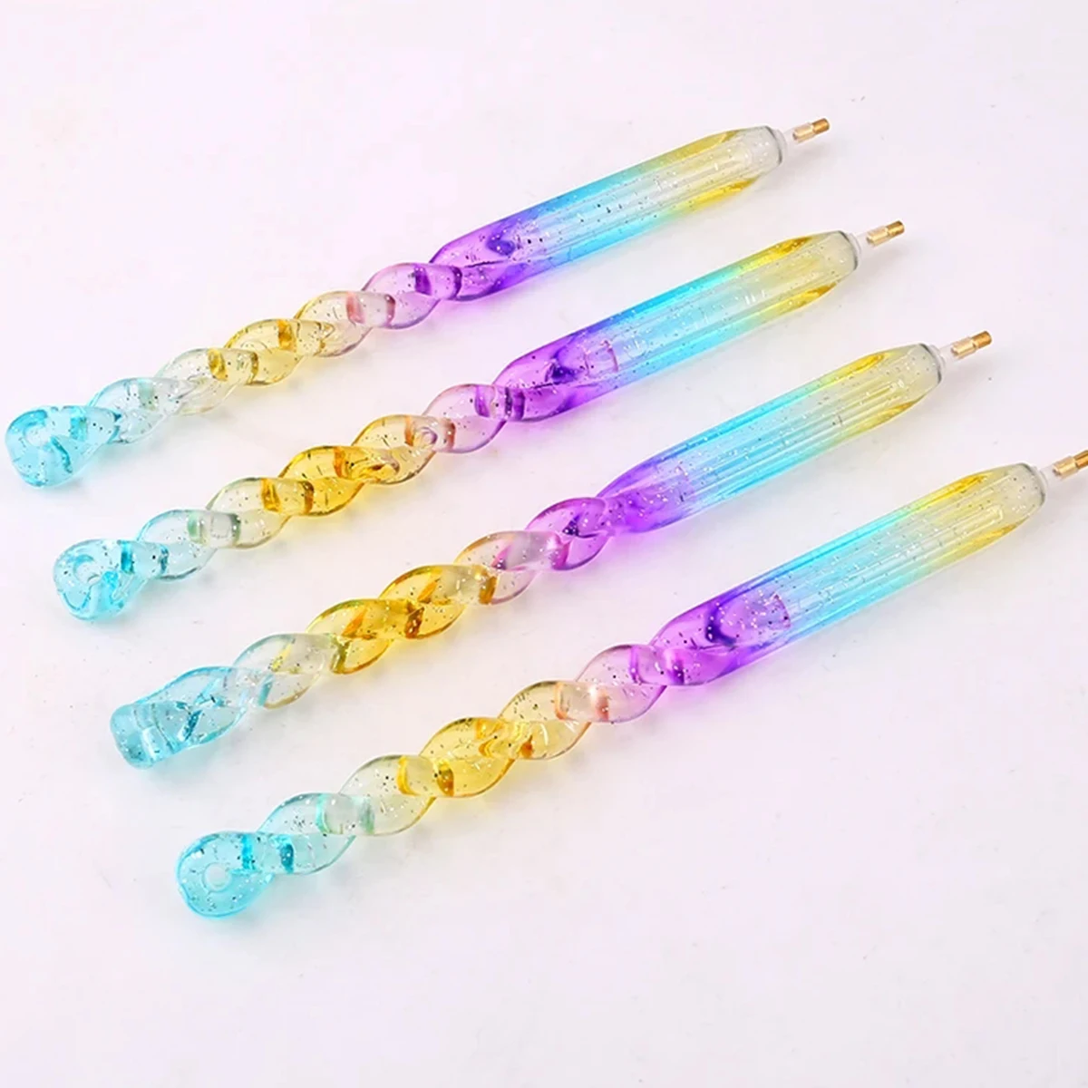 1pc Diamond Painting Point Drill Pen Tool 5D DIY Diamond Embroidery Cross Stitch Colorful Rhinestone Point pen Tools Gift