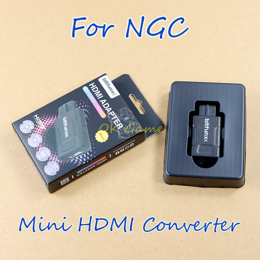 1PC Mini HDMI Converter For NGC N64 SNES SFC NGC Mini HDMI HD Video Converter Retro Adapter Game Console Accessories