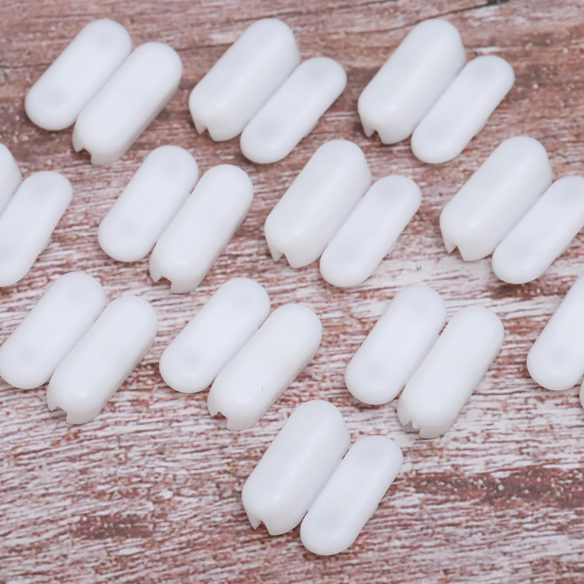 

100pcs Bead Chain Connector For Vertical Roller Roman Blinds Replacement White Plastic Blind Ball Chain Link Clip Hanging