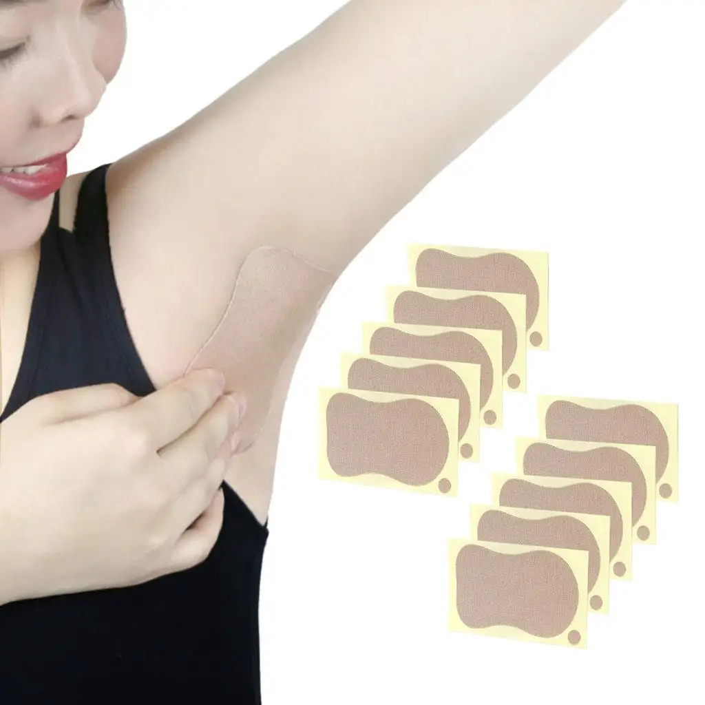 

2x 5x защитные наклейки для поглощения пота и устранения запаха, одноразовые
