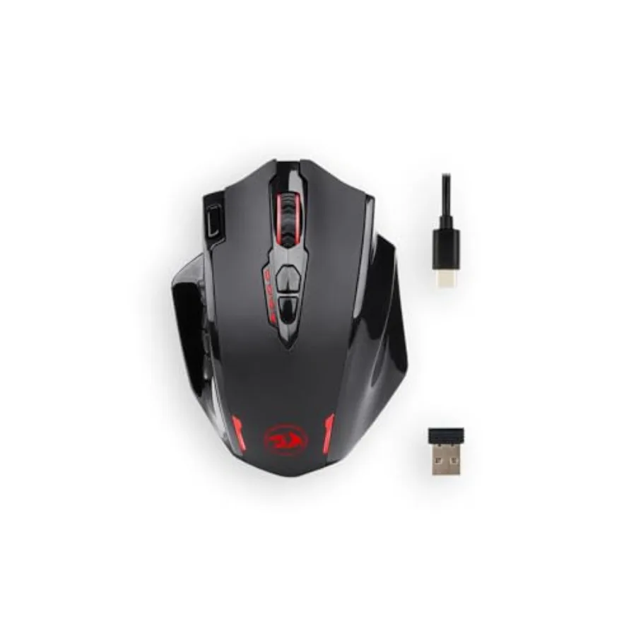 

Беспроводная игровая мышь Redragon M913 Impact Elite, 16000 DPI, проводная/беспроводная, RGB, 16 программируемых кнопок, 45 часов автономной работы