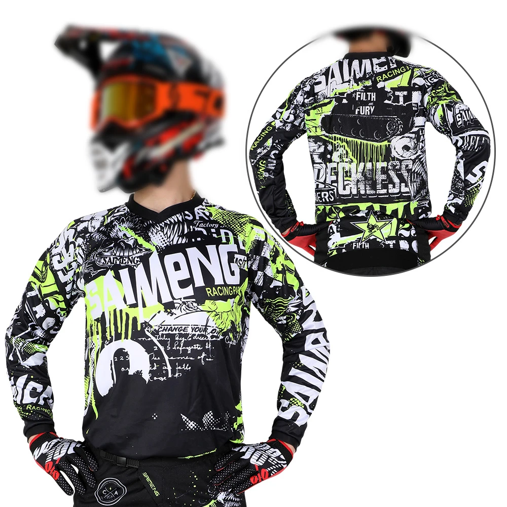 Cycling jersey Off road motorcycle T-shirt MX  Motochross Men's and Women's Sweatshirt customized racing