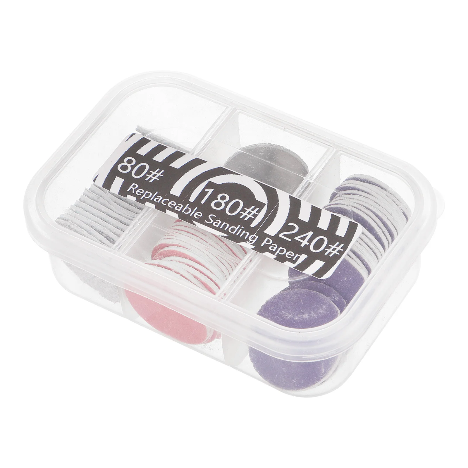 60pcs Nail Sanding Discs Manicure Pedicure Electric Nail Grinder Dead Skin Callus Remover Foot File Polishing Wheel Manicure