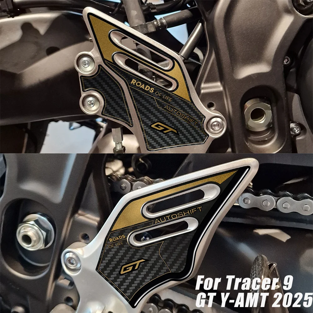 

FOR Tracer 9 GT Y-AMT 2025 Motorcycle Accessories Waterproof Protective Sticker 3D Epoxy Resin Protective Sticker