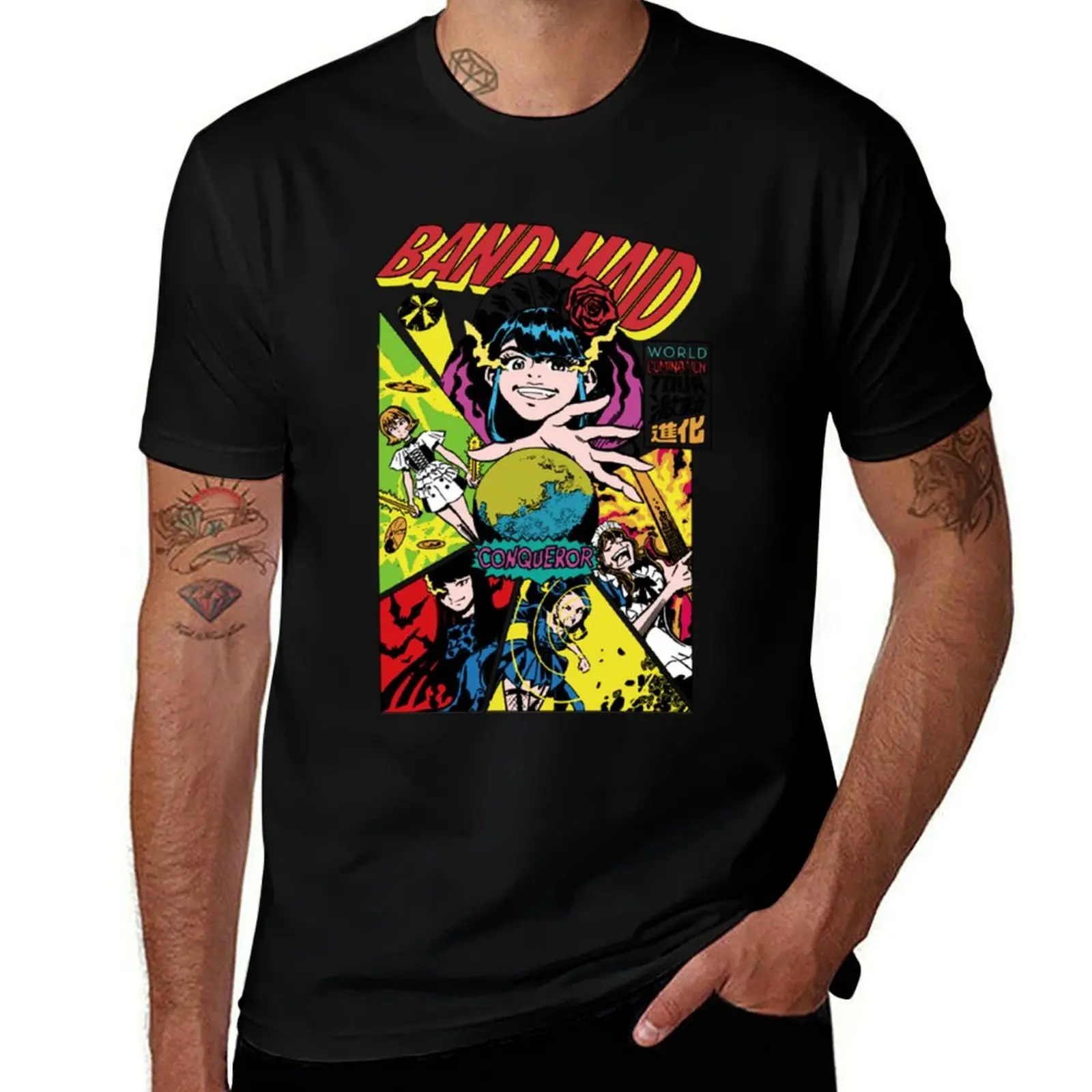 

Band Maid T-Shirt t shirts for man cotton soft cotton tshirt 100%