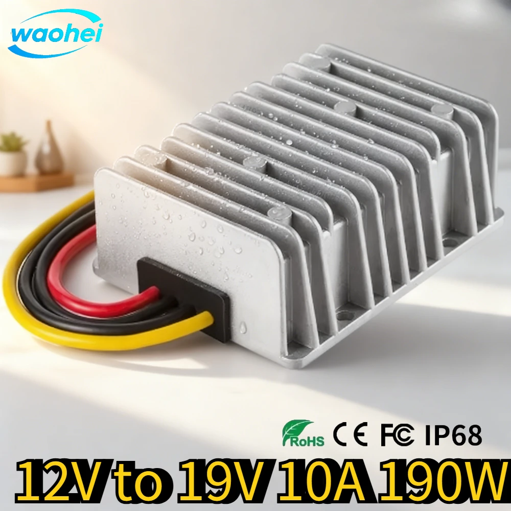 

12V TO 19V 24V 3A - 20A Step Up Boost DC DC Power Converter Charger Stabilizer Voltage Output Power Supply Module for Car UL