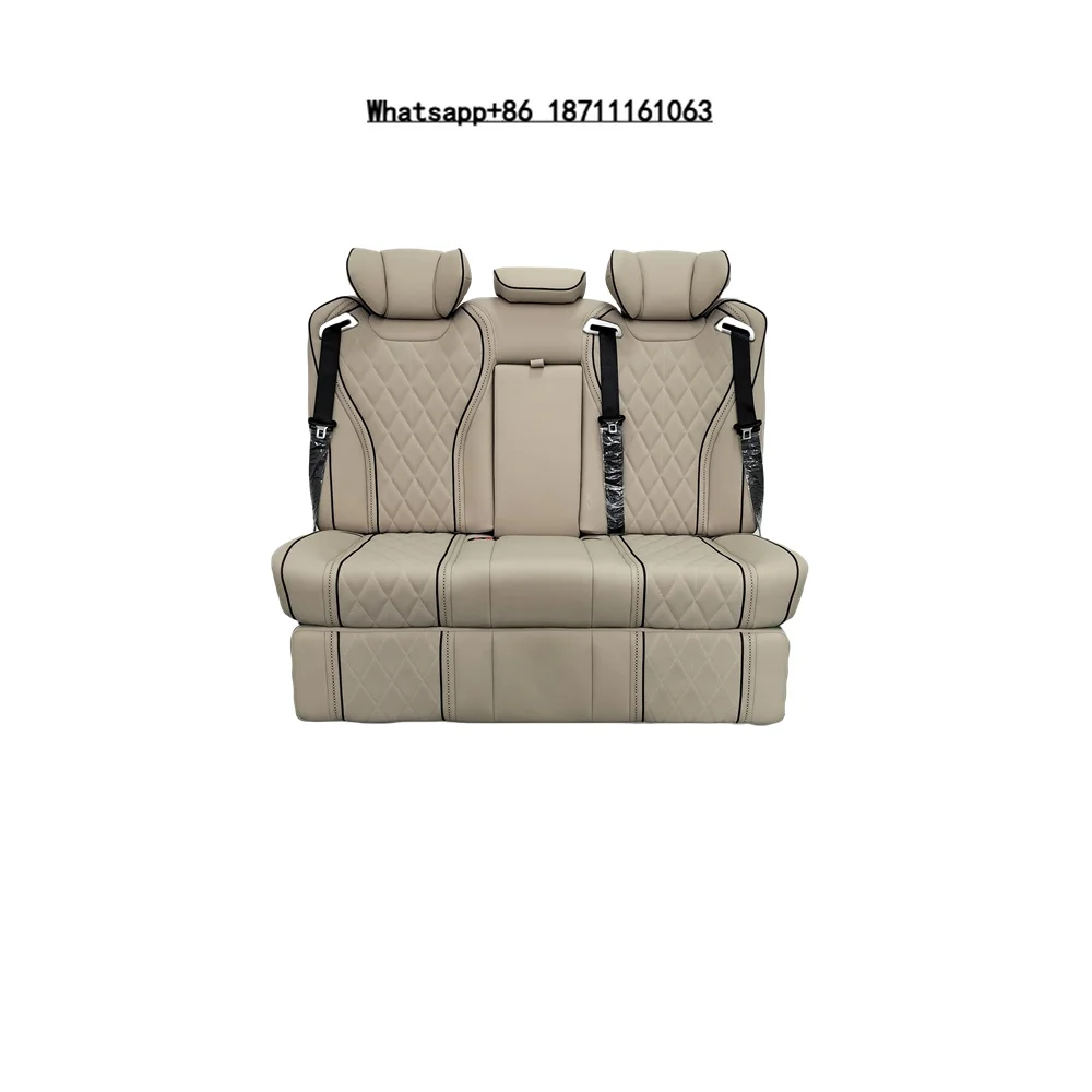 

New Luxury Van Seat Hiace Van Car Interior Upgrade with Complete Modification Plan and Headlight Kit Accessory