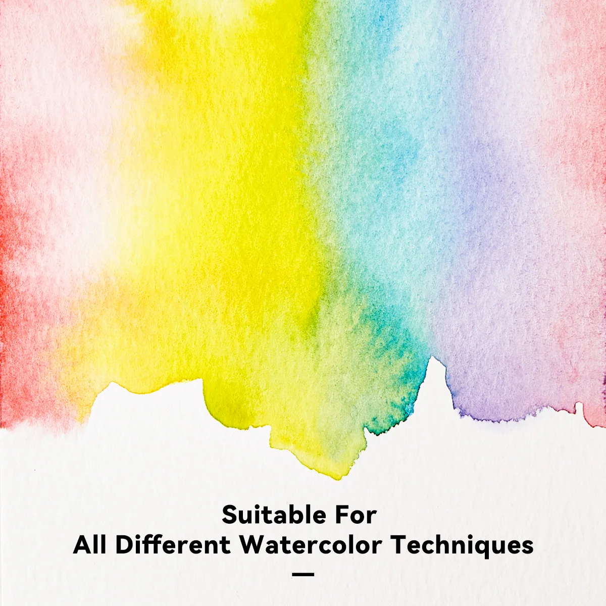 Paul Rubens Watercolor Paper, Watercolor Journal 50% Cotton 300gsm 20 Sheets Travel Art Journal for Beginners and Artists