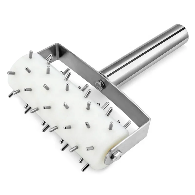 

Kitchen Tools Pizza Punch Hole Pizza Roller Puncher Stainless Steel Handle Baking Tools