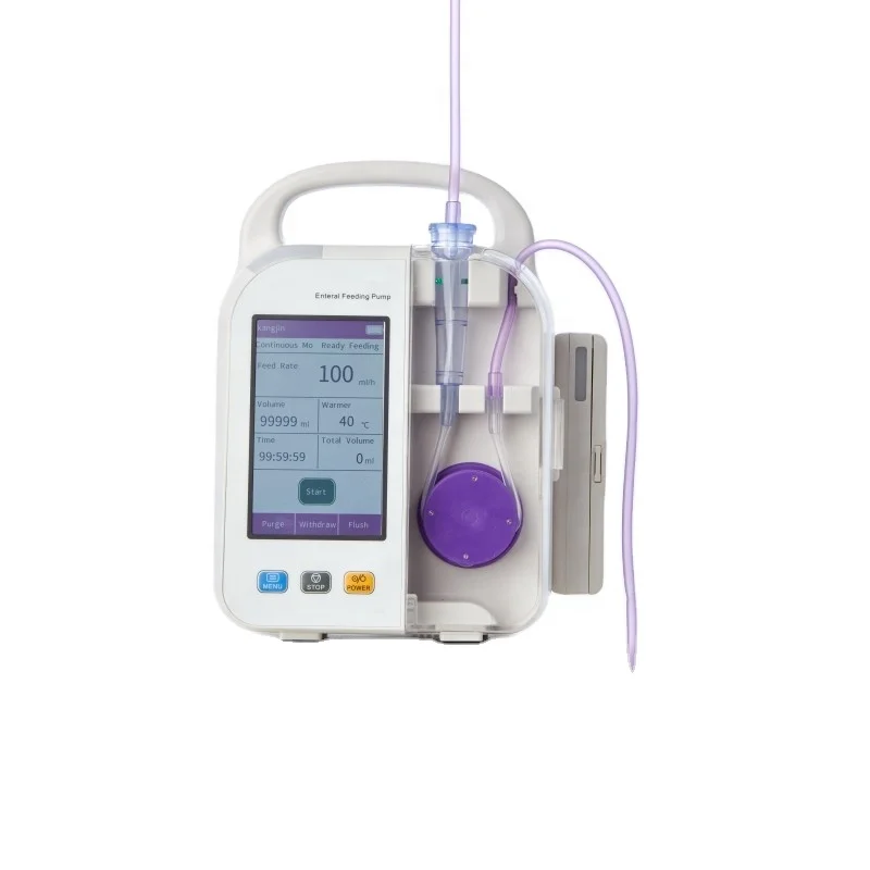 Portable Medical Enteral Feeding Pump with 4 inch big touch screen