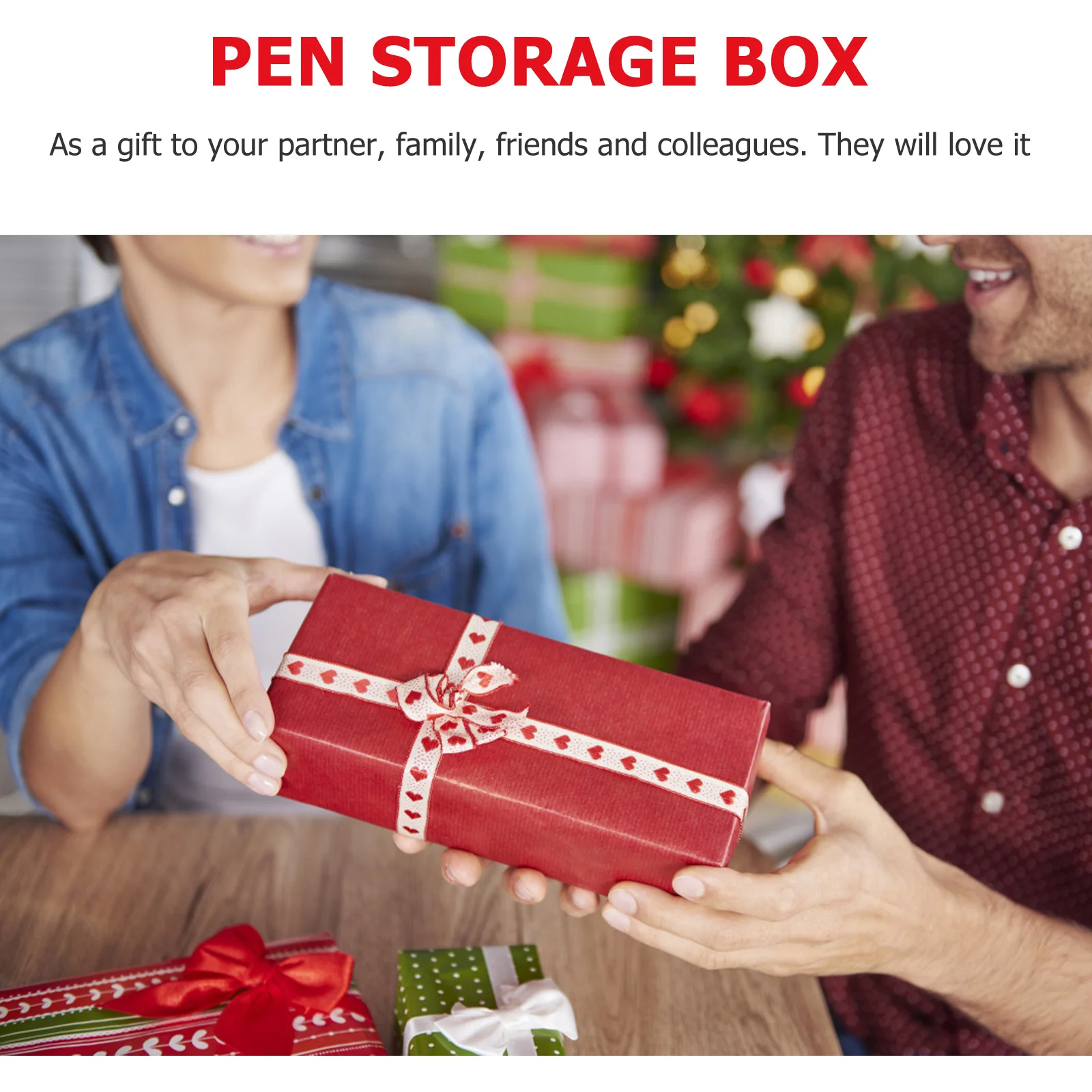 1 قطعة حافظة أقلام خشبية صنعة جيدة منظم قرطاسية سهلة الحمل صندوق القلم مقلمة اللوازم المكتبية صندوق رصاص