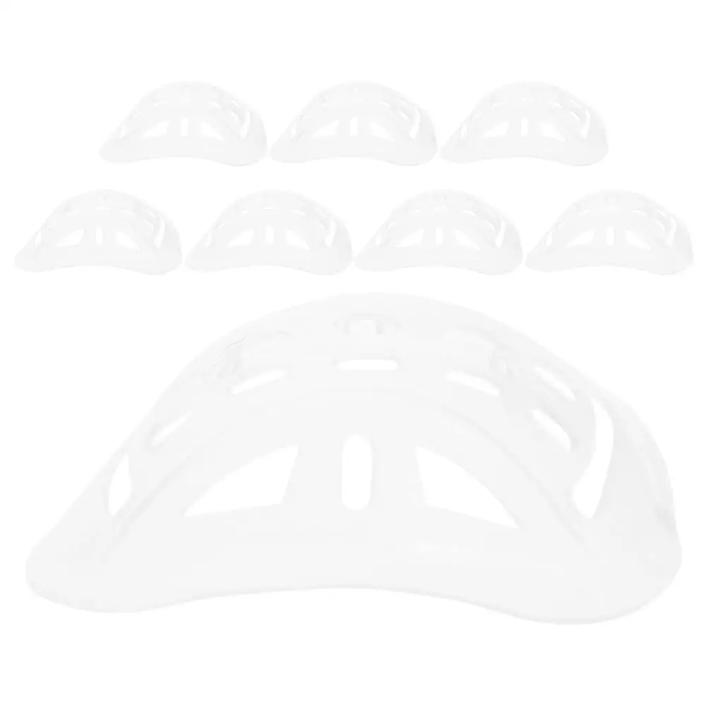 

8 Pcs Ski Chin Guard Electric Motorcycle Transparent Pp Hard Hat Pad Child