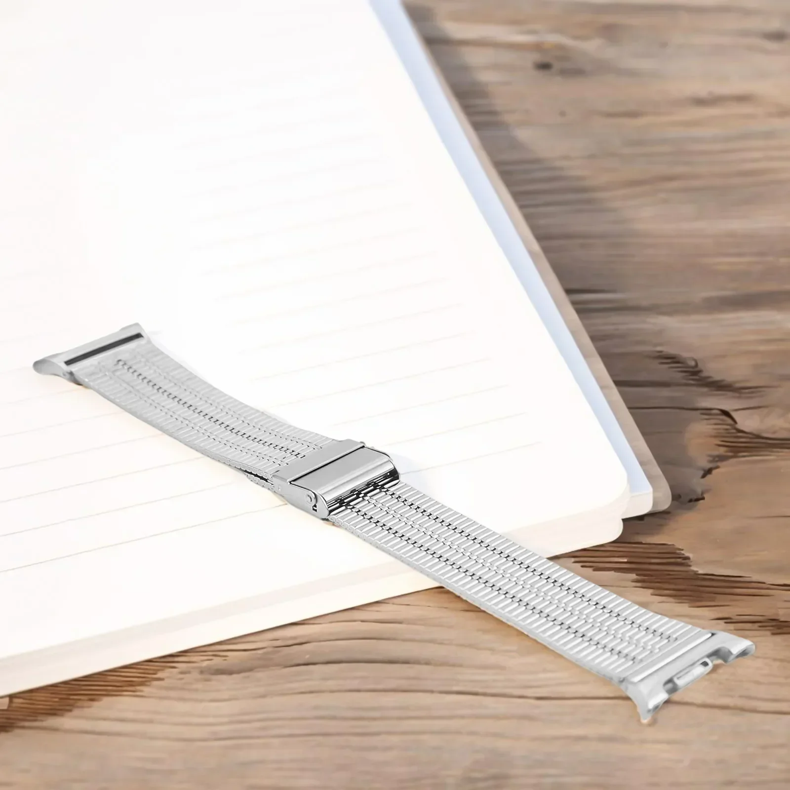 

Stylish Stainless Steel Watch Band For Samsung Galaxy-Watch 8 For Galaxy Watch8 Classic Fit Wrist Sizes From 140mm To 210mm