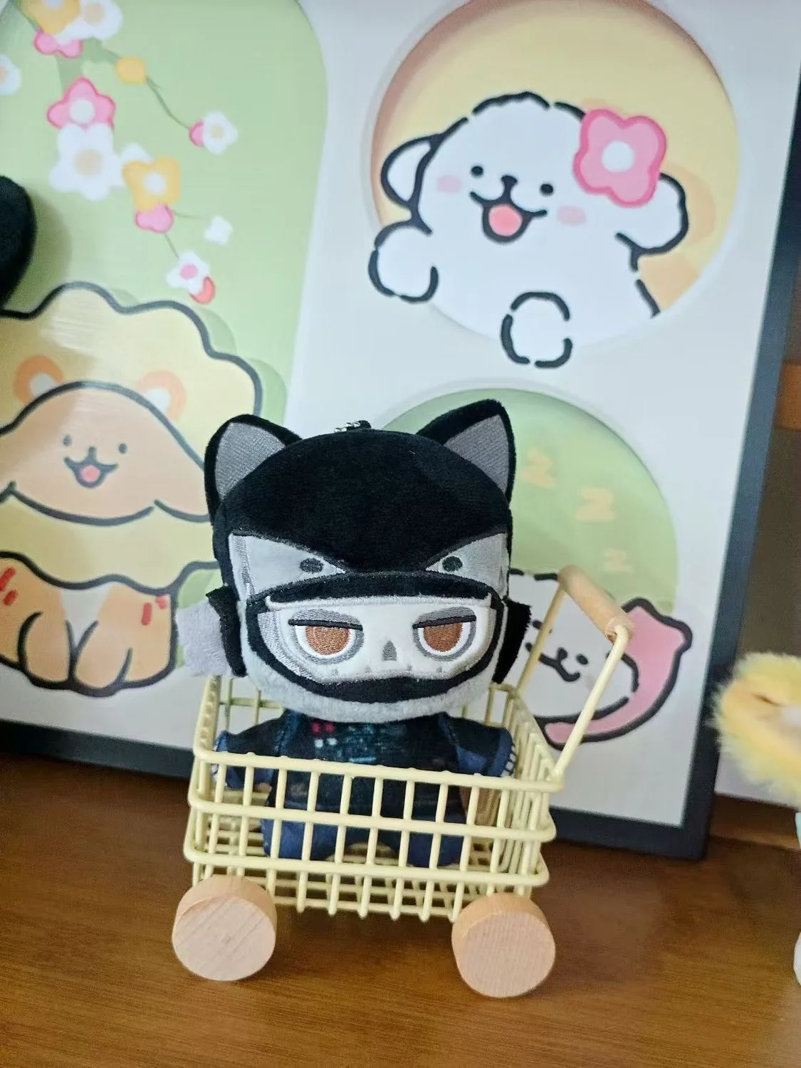 2025 Nueva muñeca de algodón Call of Duty Cosplay Ghost de 10 cm