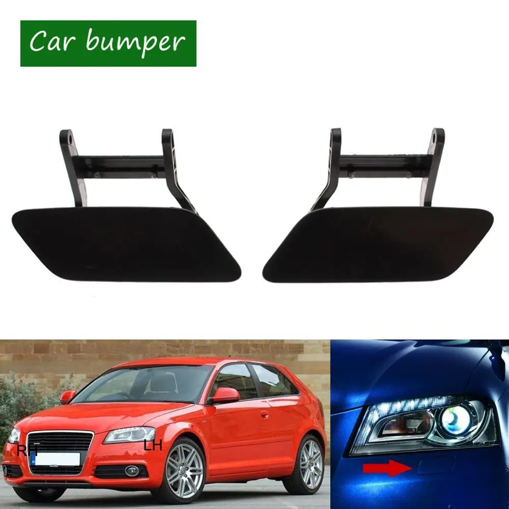 

For AUDI A3 2008 2009 2010 2011 2012 Car Front Bumper Headlight Headlamp Washer Nozzle Cover Cap Jet Spray Cap