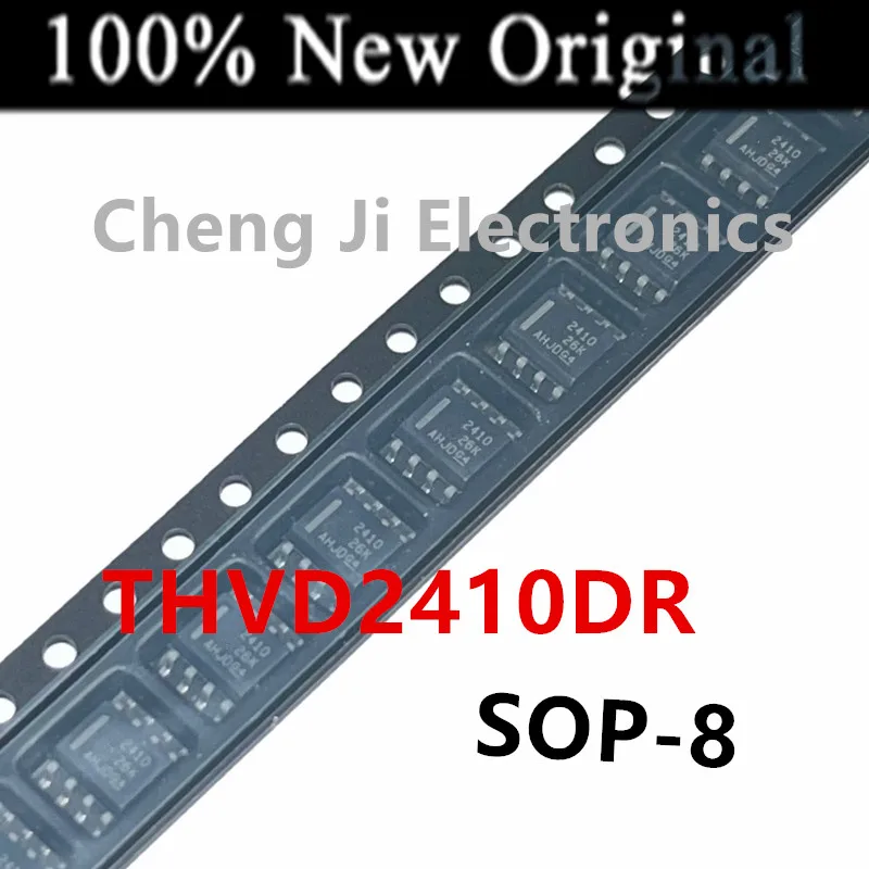 10PCS/Lot   THVD1400DR  1400 、THVD2410DR  2410 、THVD2450DR  2450  New RS-485 transceiver chip   THVD1400D、THVD2410D、THVD2450