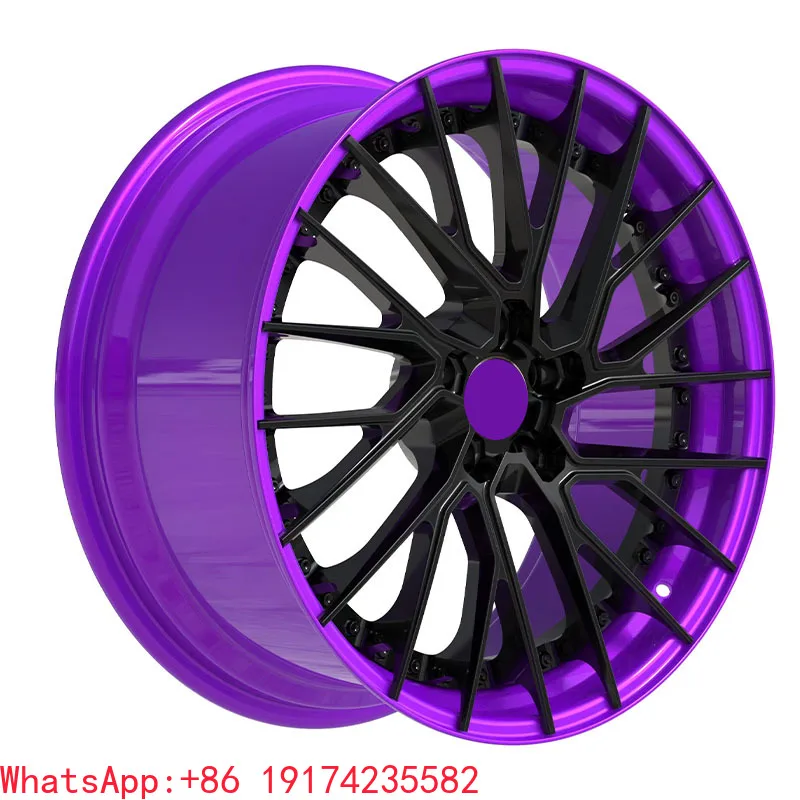 

Factory Directly Supply 5x112/114.3/120 Forged Alloy Wheels 18 19 20 Inch Deep Dish Customer Two Piece Racing Car Wheels