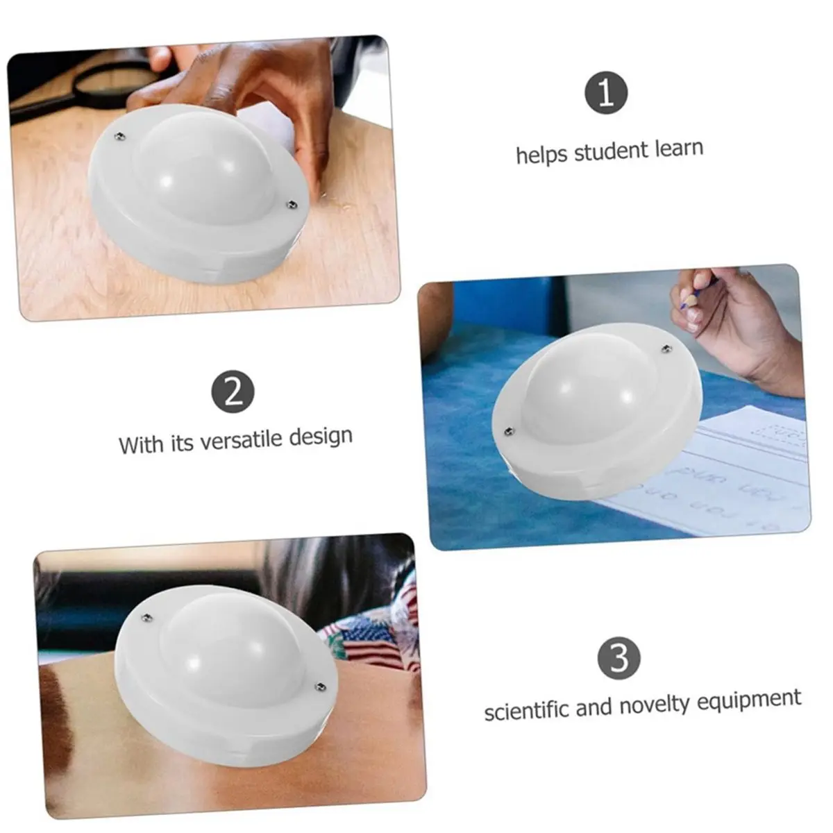 [Y39A]2pcs Conductive Education Plastic Balls for Electricity and Magnetism Experiments Science Equipment for Demonstrations