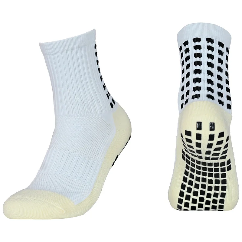 Unisex Anti Slip Football Socks Outdoor Sport Grip Soccer Socks For KIids and Adults