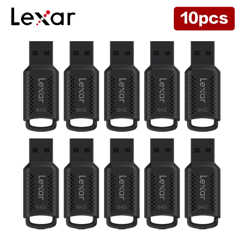 Оптовая продажа Lexar USB 3.2 флэш-накопитель V400 Pendrive 10 шт. 5 шт. 32 ГБ 64 ГБ 128 ГБ USB-накопитель для компьютера Pen drive