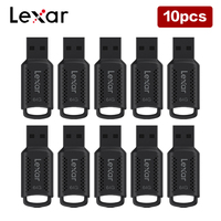 Wholesale Lexar USB 3.2 Flash Drive V400 Pendrive 10PCS 5PCS 32GB 64GB 128GB USB Memory Stick Flash Disk for Computer Pen drive