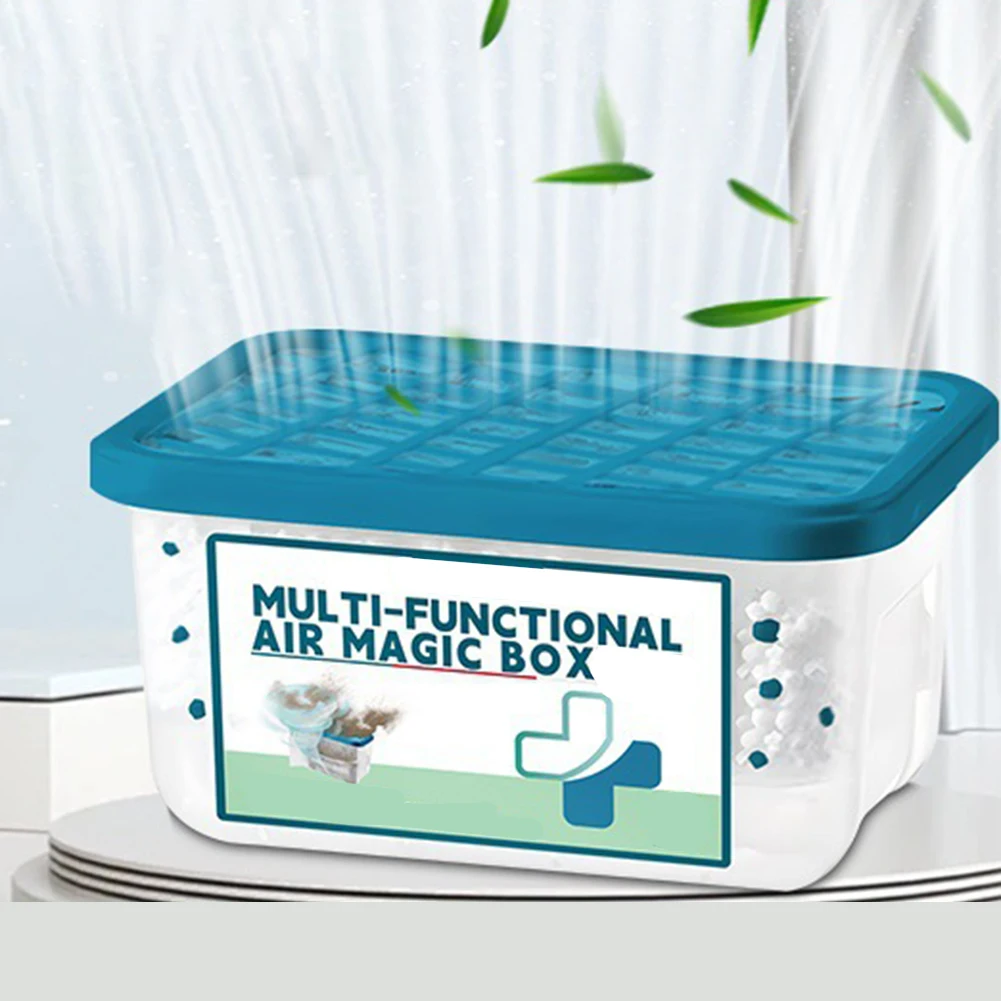 Multifunctional Air Box, Dehumidifier Purifier Freshener Home Car Office Freshener Box Strong Suction Dust Remover