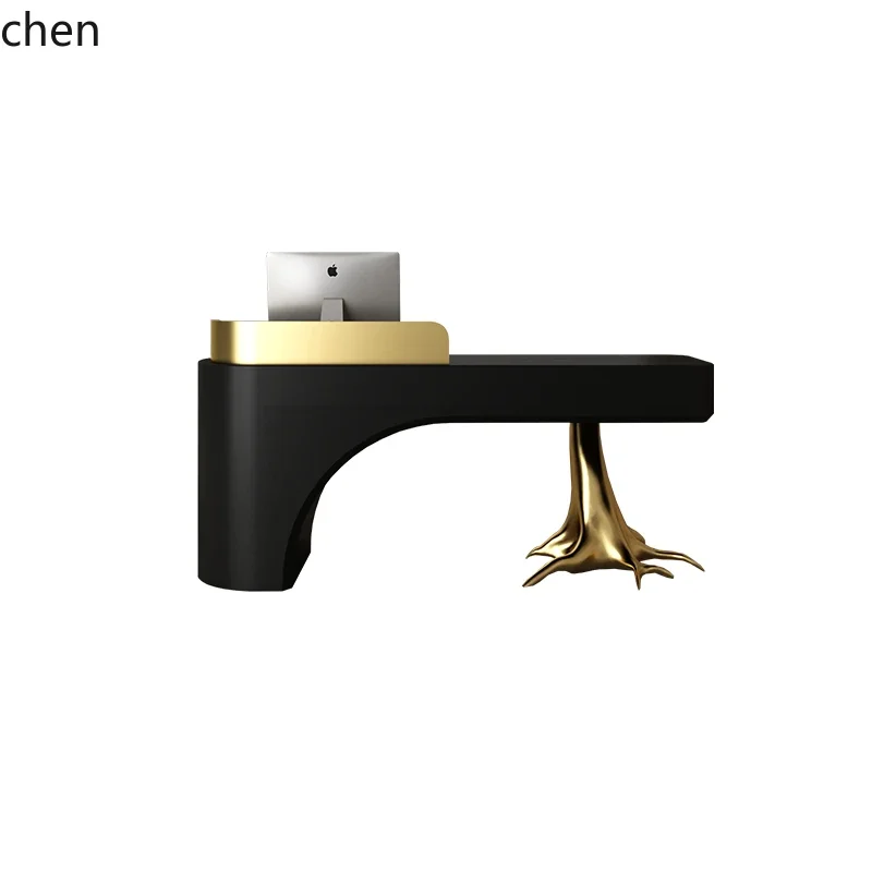 YFY  Clothing Store Shaped Beauty Salon Studio Reception Desk Creative Store checkout page