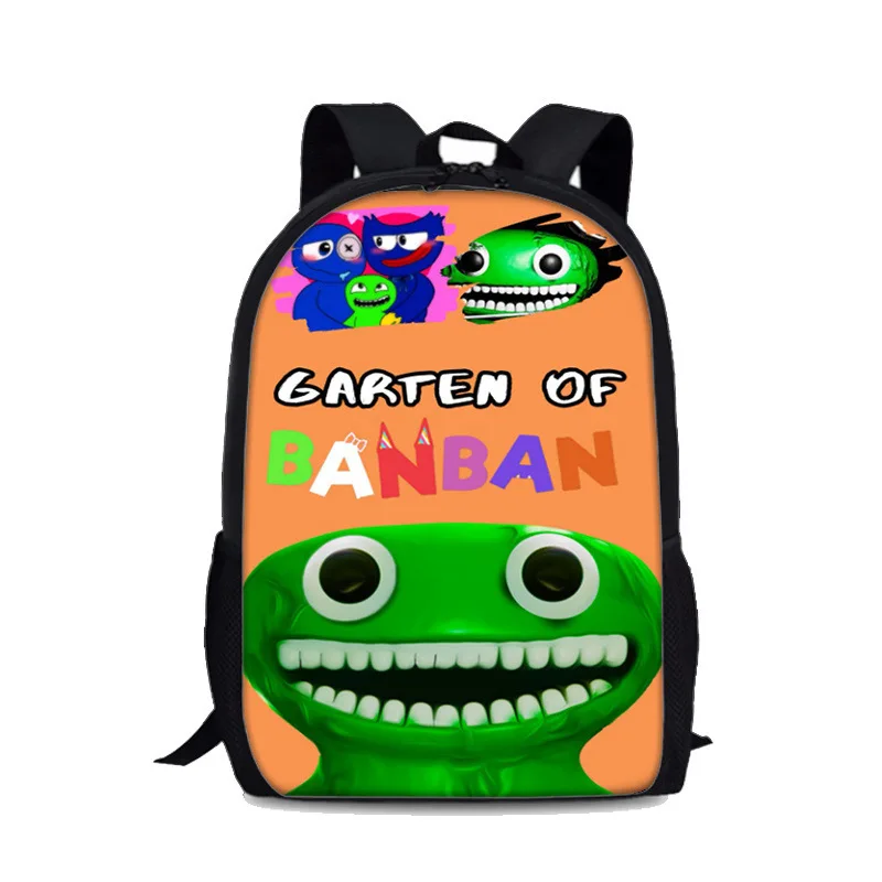 

Trendy Popular Garten of banban Notebook Backpacks pupil School Bags 3D Print Oxford Waterproof Boys/Girls Laptop Backpacks