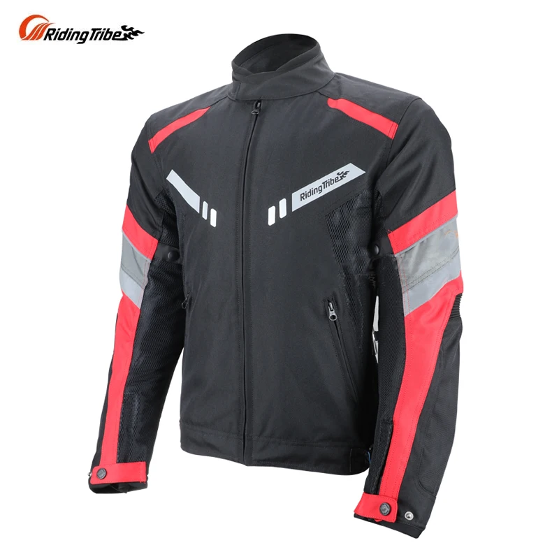 Riding Tribe  Summer Motorcycle Racing Clothing Set Men  Riding Breathable  Jacket Pants Suit with  Protector Gears JK65