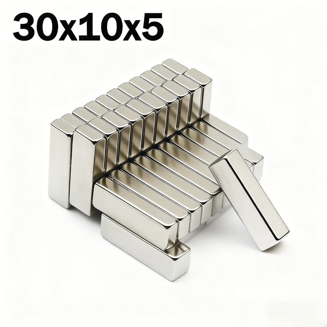 30x10x5mm Super Strong Magnet N35 Block Magnetic NdFeB Neodymium Magnet Powerful Disc imanes Refrigerator Magnets