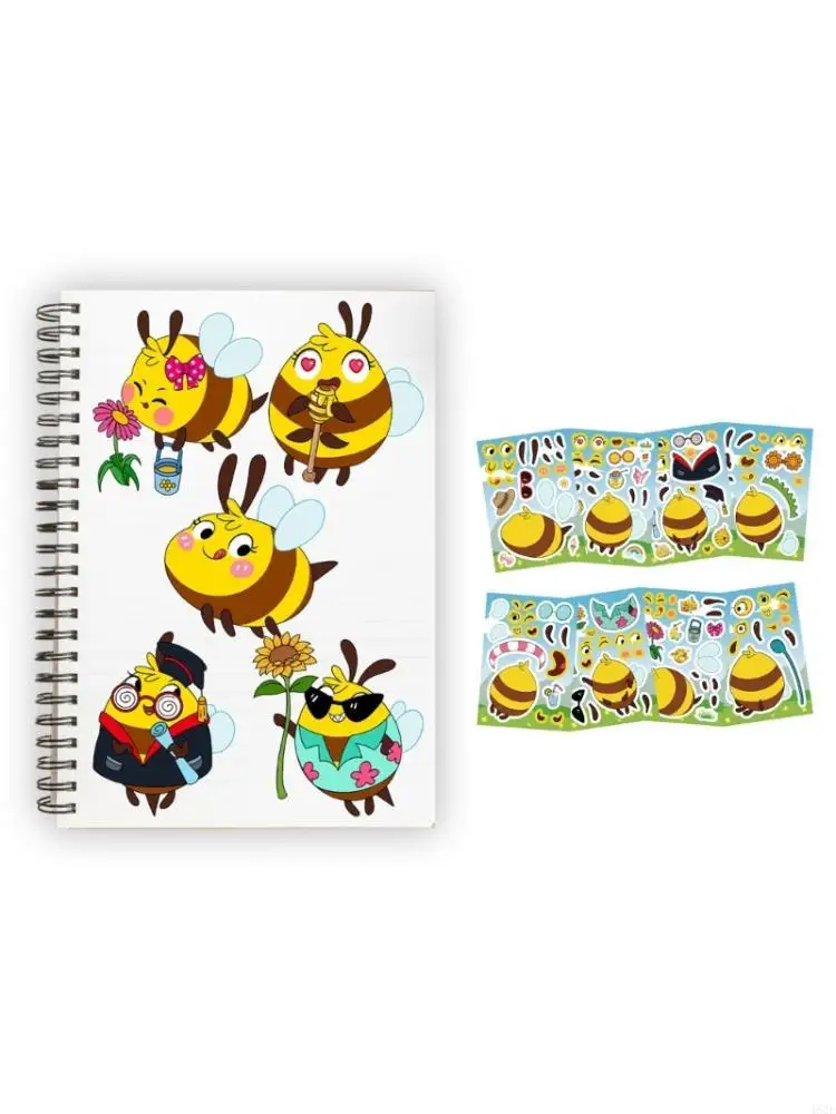462E 24Pieces Puzzle Design Tablets Skin PVC Waterproof Stickers Scratch Resistant Easy Peels And Apply