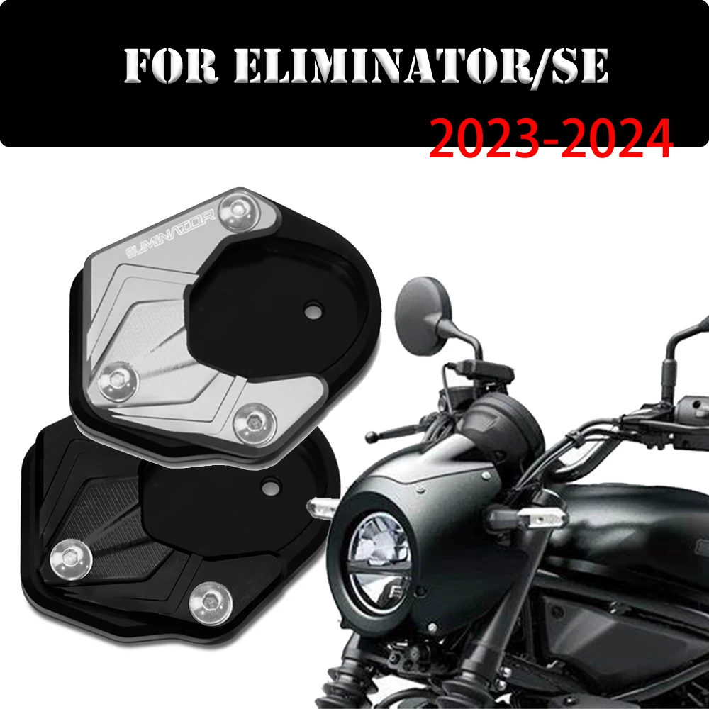 

FOR Eliminator /SE2023-2024 Motorcycle Foot Support Side Stand Cover Bracket Extension Pad CNC Support Plate Enlargement Pad Ide