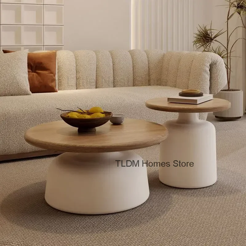 Minimalist Wood Coffee Table Luxury Center Aesthetic Designer Side Table Writing Service Mesas Bajas Living Room Furniture