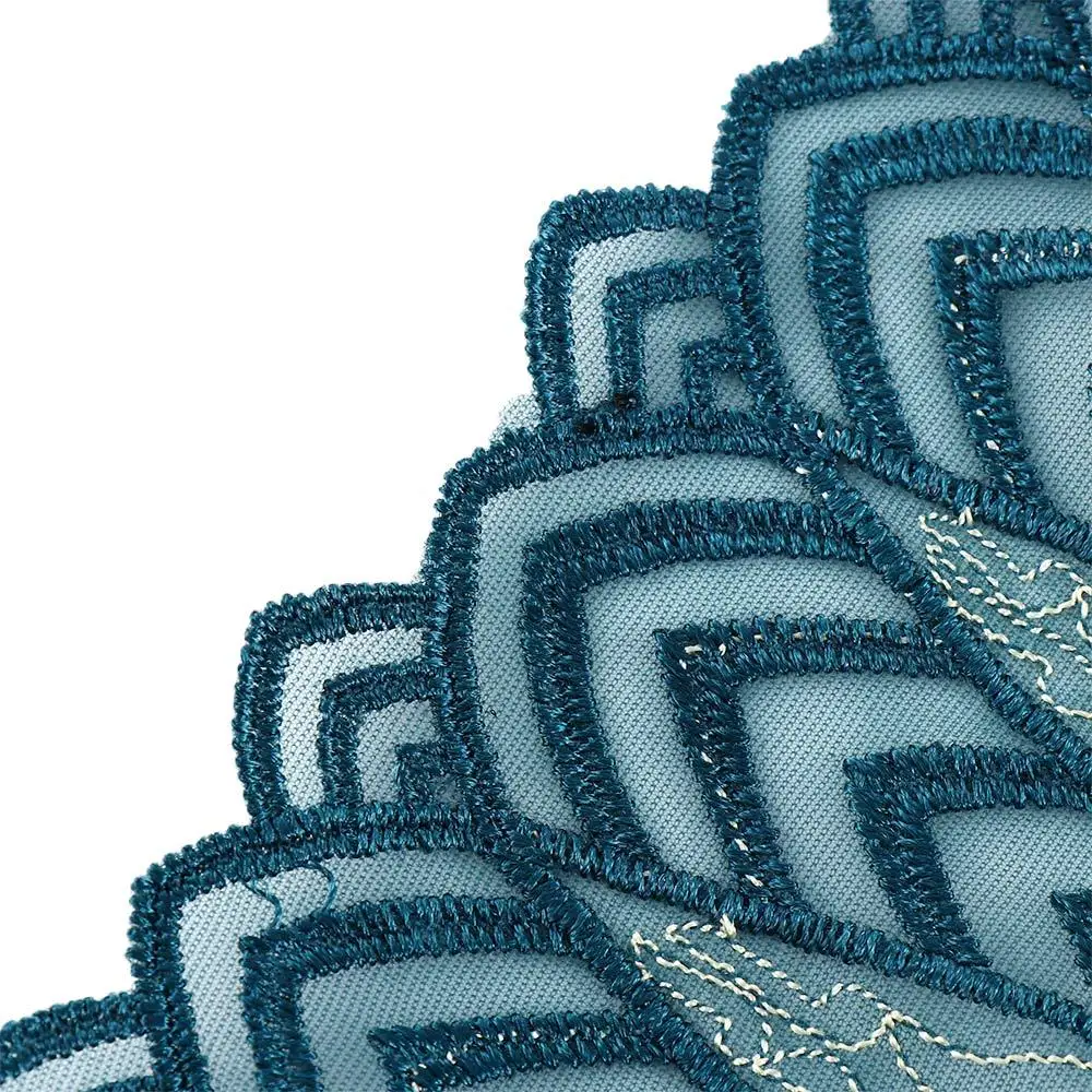 Ropa interior de moda con cinturón cruzado bordado para mujer, bragas con flores, Tanga de encaje, calzoncillos tipo Tanga para mujer