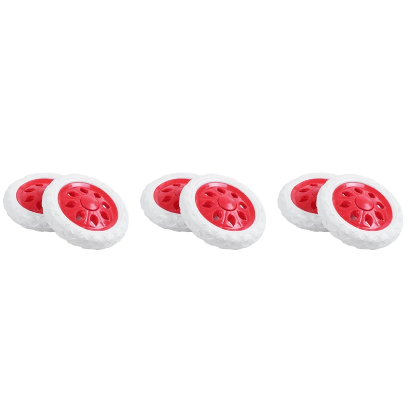 ABUP-6 Pcs Wheel Shopping Service Cart Stool Caster Replacement