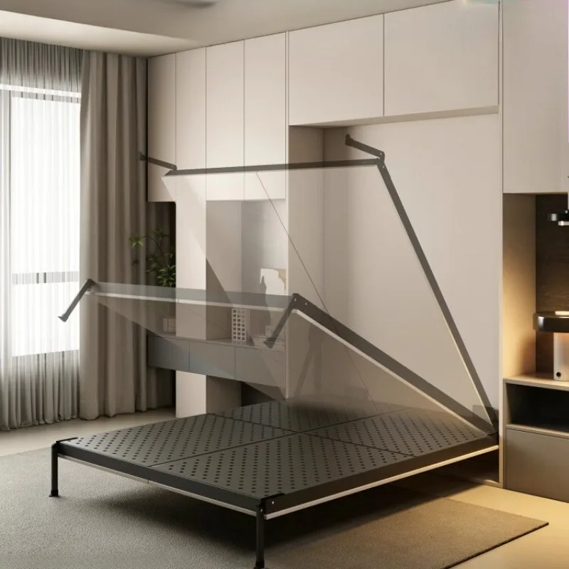 

Unique Minimalist Bed Modern Queen Size Luxury Lounge Bed French Storage Muebles Para El Hogar Bedroom Furniture Accessories